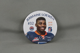 Kamloops Blazers Pin (Retro) - Jermaine Loewen 32 - Celluloid Pin - $281.71 MXN