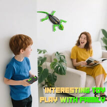 Remote Control Climbing Chameleon Toy, RC Lizard with LED Eyes for Wall ... - €19,64 EUR