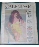 CHER CALENDAR NEWSPAPER SUPPLEMENT VINTAGE 1991 - €30,48 EUR