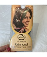 Vintage 1973 Goody Visor Front Rainhood good w Purse Pouch NOS New Old S... - €6,83 EUR