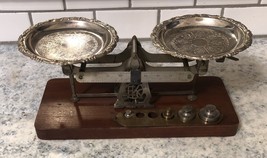 Vintage/Antique Kodak Studio Scale Works W/ Weights Made In Italy Silver... - $1,586.71 MXN
