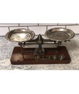 Vintage/Antique Kodak Studio Scale Works W/ Weights Made In Italy Silver... - $118.01 CAD