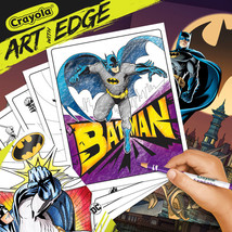 Crayola Art with Edge Batman Coloring Pages, 28 Sheets - £24.09 GBP