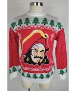 Captain Morgan Fair Isle Ugly Christmas Sweater M - £19.46 GBP