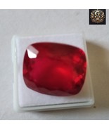 SYNTHETIC RED RUBY 37.91 CT CUSHION MIX  CUT TRANSPARENT IGI CERTIFIED. ... - $1,220.74 CAD