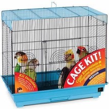 Prevue Pet Flight Bird Cage Kit Blue 91340 - $2,763.17 MXN