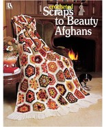 Leisure Arts Crocheted Scraps to Beauty Afghans Crochet Book Crochet Pat... - $403.35 MXN