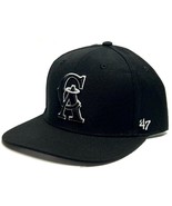 California Angels MLB &#39;47 No Shot Captain Vintage Black Hat Cap Men&#39;s Sn... - £23.59 GBP