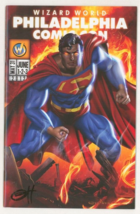 Greg Horn SIGNED Superman Wizard World Philly Philadelphia Comic Con Program - £12.42 GBP