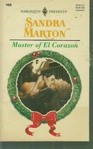 Marton, Sandra - Master Of El Corazon - Harlequin Presents - # 1928 - £2.35 GBP