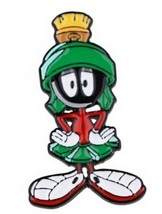 Looney Tunes Marvin the Martian Die-Cut Enamel Metal Pin NEW UNUSED - £6.18 GBP