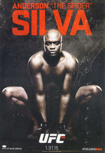 Anderson Silva Signed 27x39 UFC Fight Poster (JSA) - £266.63 GBP