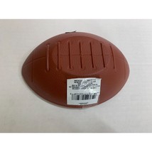 New 2 Pack Football Shaped Serving Bowls Hard Plastic Brown Snack - £6.14 GBP