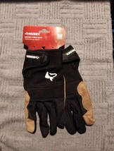 Husky Heavy Duty Mechanics Work Gloves Pair Size Medium(Y12) - £19.33 GBP
