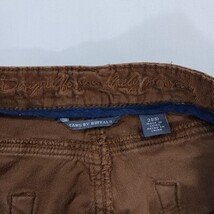 Buffalo Women's Brown Straight Leg Mid-Rise Corduroy Pants Size 28(6) (30×28) image 3