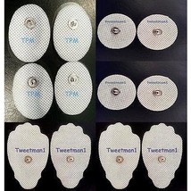 MASSAGE PADS ELECTRODES (4SM + 4 SM OVAL + 4 LG) FOR PINOOK DIGITAL MASS... - $19.95