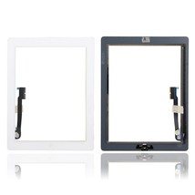 White Touch Digitizer + Home Button + Adhesive Camera Bracket For Ipad 3... - £14.08 GBP