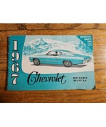 1967 Chevrolet Caprice Impala Owners Manual User Guide Operator Book Fus... - $29.67