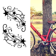 fun decorative stickers, stars&amp;branch bicycle decals - £9.43 GBP