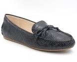 Charter Club Women Slip On Bow Loafers Katee Size US 6.5M Black Crocodil... - $32.67