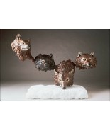 Mark Hopkins Survival Large Bronze Sculpture 35&quot; L x 21&quot; H - $3,795.00