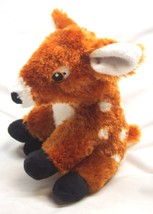 Wildlife Artists Eco Pals Cute Soft Fawn Deer 8&quot; Plush Stuffed Animal Toy - £12.83 GBP