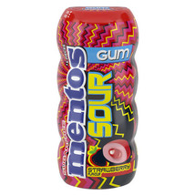 Mentos Sour Gum (10x30g) - Strawberry - £33.01 GBP