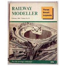 Railway Modeller Magazine February 1964 mbox305 Three Small Layouts - £3.83 GBP