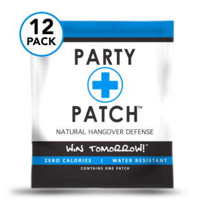 Party Patch 12 pack - All Natural Hangover Defense