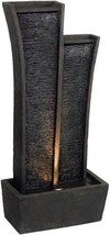 41.5 in. Indoor-Outdoor Tower Fountain With Light - $448.57