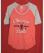 Majestic Hardwood Classics Chicago Bulls Windy City NBA t-Shirt Women&#39;s ... - £14.68 GBP