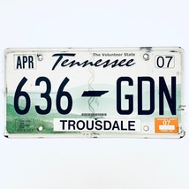 2007 United States Tennessee Trousdale County Passenger License Plate 63... - £13.23 GBP