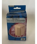 Travel Voltage Valet 50 Watt Voltage Converter Model V5B Europe to US Co... - £5.57 GBP