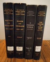 The Rise of Modern Europe, William L. Langer, Harper Hardcovers, Lot of 4 - $657.18 MXN