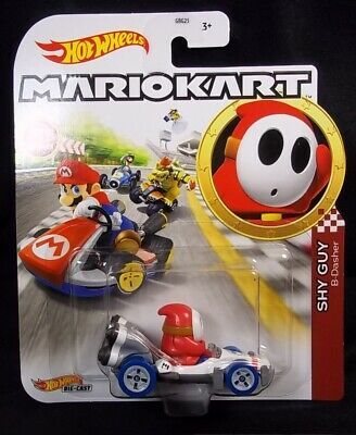 Hot Wheels Mariokart diecast red SHY GUY B Dasher NEW