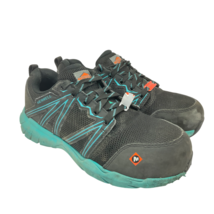 Merrell Women&#39;s Fullbench Superlite Alloy Toe CSA Work Shoe Black/Teal Size 6M - $47.49