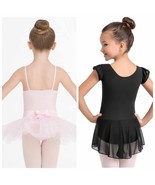 Capezio Flutter Sleeve Dress + Camisole Leotard Tutu Bundle Childs Size ... - $68.38 CAD