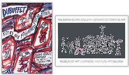 Bundle- 2 Assorted Jean Dubuffet Original Posters - $380.06