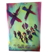 SUICIDE SQUAD Original Movie Poster 27&quot;x40&quot; Double Sided Will Smith Jare... - £7.59 GBP