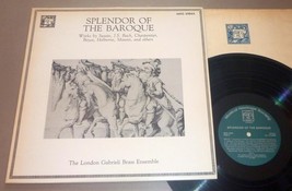 London Gabriele Brass Ensemble LP Splendor of the Baroque - MHS-4984A - £10.02 GBP