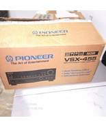 Pioneer VSX-455 Home Entertainment Audio Video Stereo Receiver Black - $6,444.90 MXN