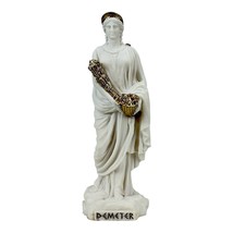 Demeter Ceres Goddess Mother of Nature Greek Statue Sculpture 7.08 in - $46.71