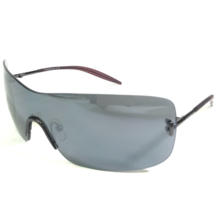 Iceberg Sunglasses IG 85212 791 Red Silver Frames with Gray Mirrored Shield Lens - £65.80 GBP