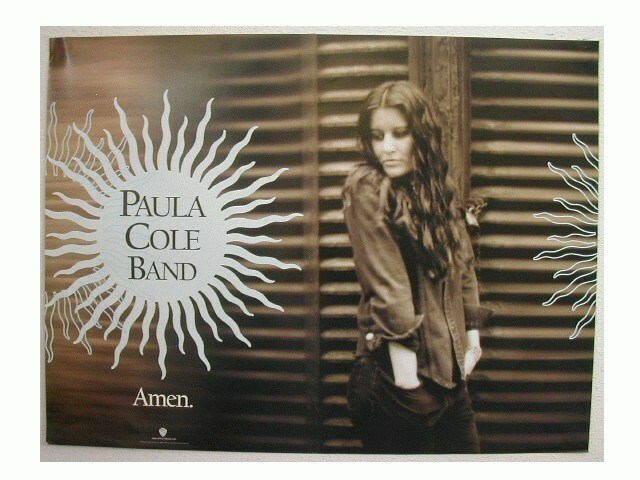 Paula Cole Affiche Promo Amen Beau Yeux - $4.48