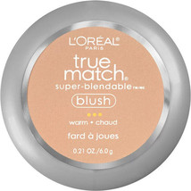 L&#39;Oreal Paris True Match Super-Blendable Blush, Soft Powder bare Honey 0.21 oz.. - £23.67 GBP