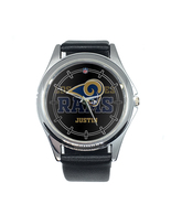 LA Rams personalized name wrist watch gift - $30.00