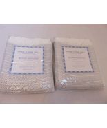 2 Pine Cone Hill Regina Matelasse Euro Shams - $130.51