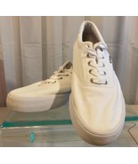 Lugz White Lace -Up Sneakers Casual Men&#39;s Size 12 US 46 ERU. Pre-Owned - $194.76 MXN