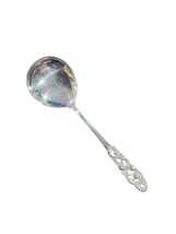 Brodrene Mylius 830 Silver Serving Spoon - Vintage Tele Pattern - $104.00