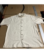 Tommy Bahama Men&#39;s Silk Shirt Medium Button Down Bikinitini Hawaiian Alo... - $286.50 MXN